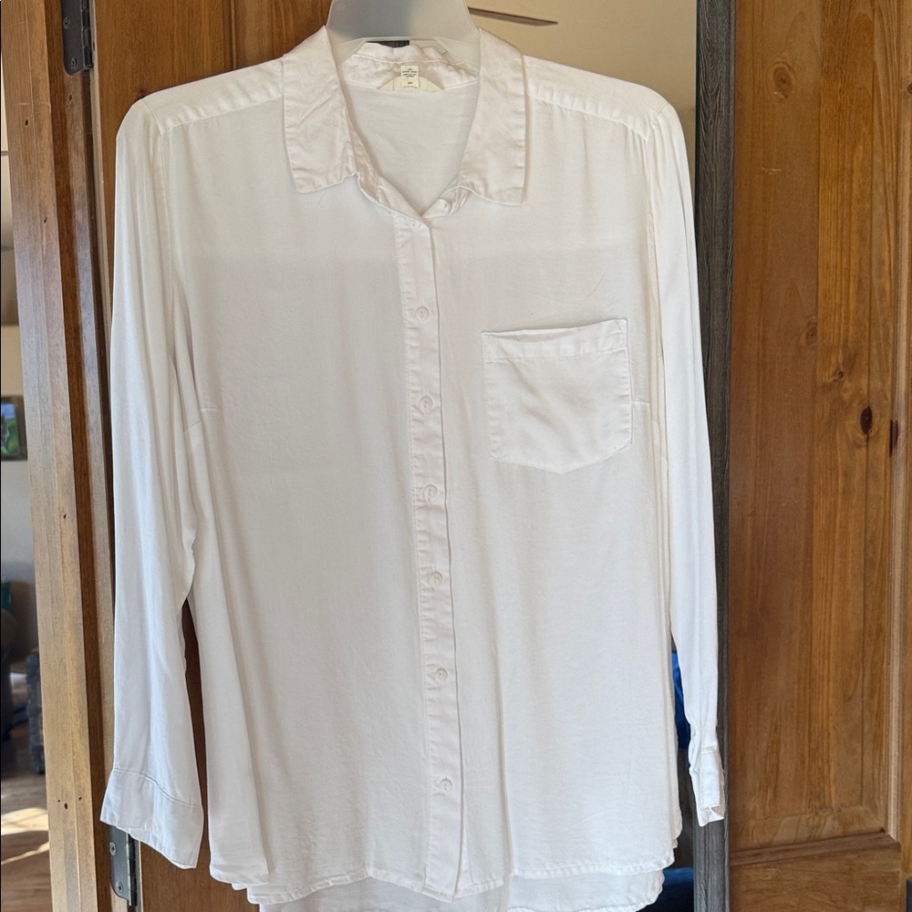 Terra & Sky White Blouse